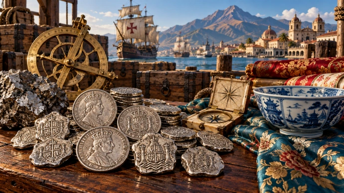 How Potosí coins circled the planet
