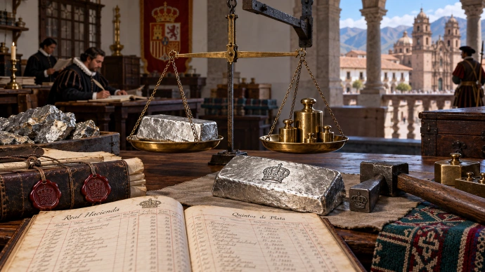 Why Spain built an Andean mint